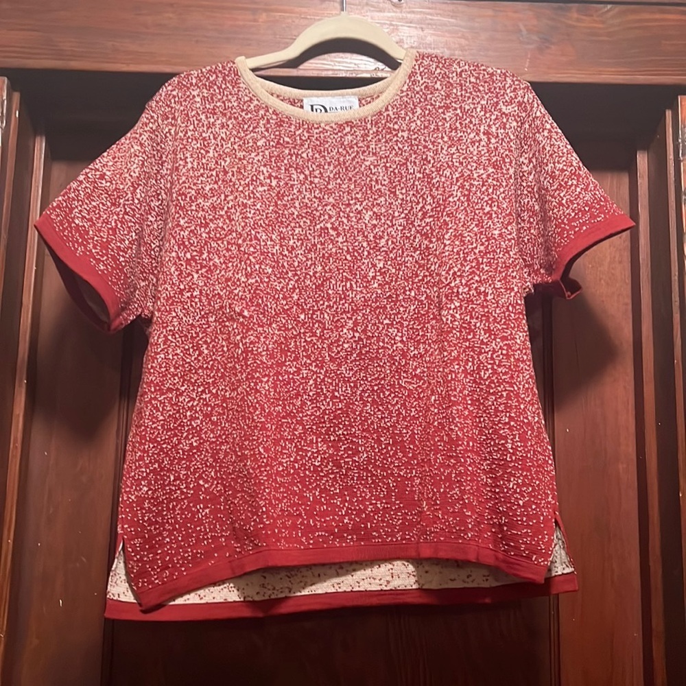 Da-Rue of California Short-Sleeve Sweater